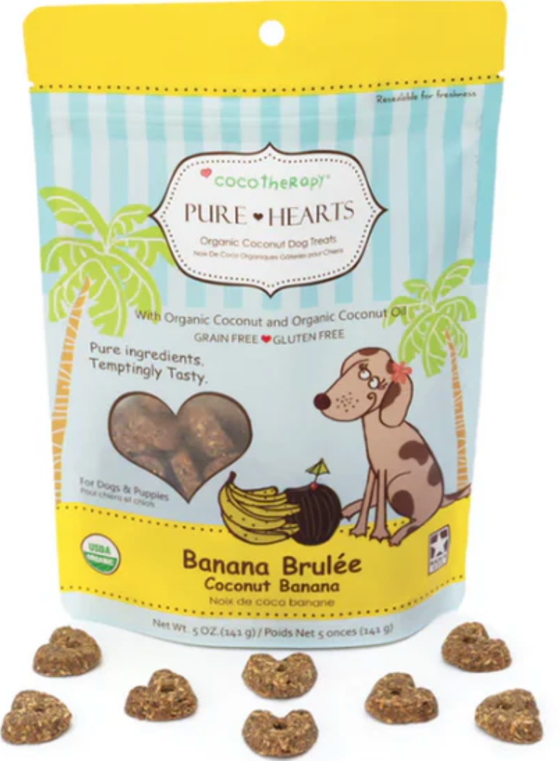 CocoTherapy - Pure Hearts Coconut Cookies – Banana Brulee