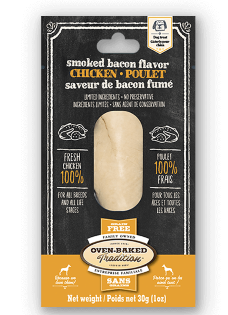 Oven-Baked Tradition Dog Fillet Chicken & Bacon 12/30 g
