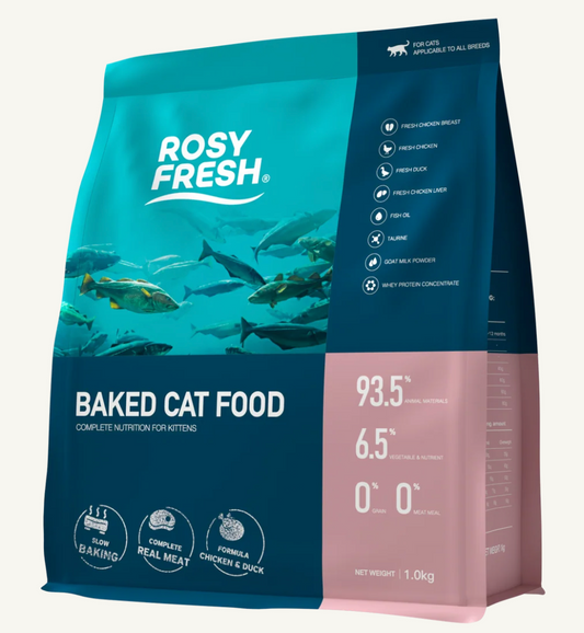 Rosy Fresh Baked Cat Food Kitten 1KG