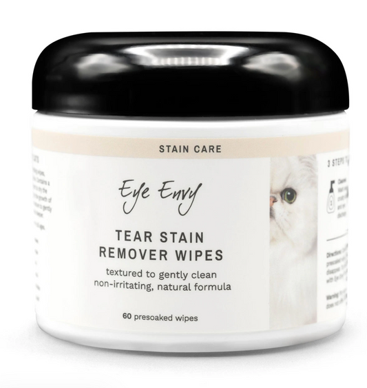 eye envy TEAR STAIN REMOVER WIPES FOR CATS