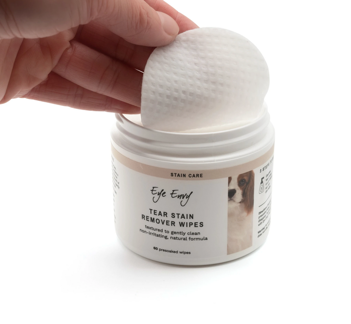 eye envy TEAR STAIN REMOVER WIPES FOR DOGS