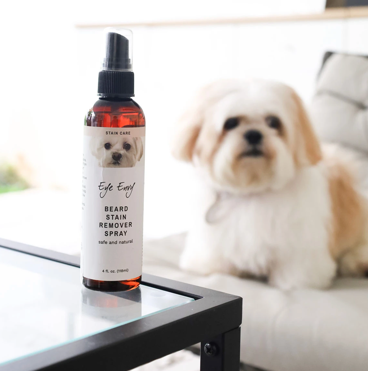 eye envy BEARD STAIN REMOVER SPRAY 4oz