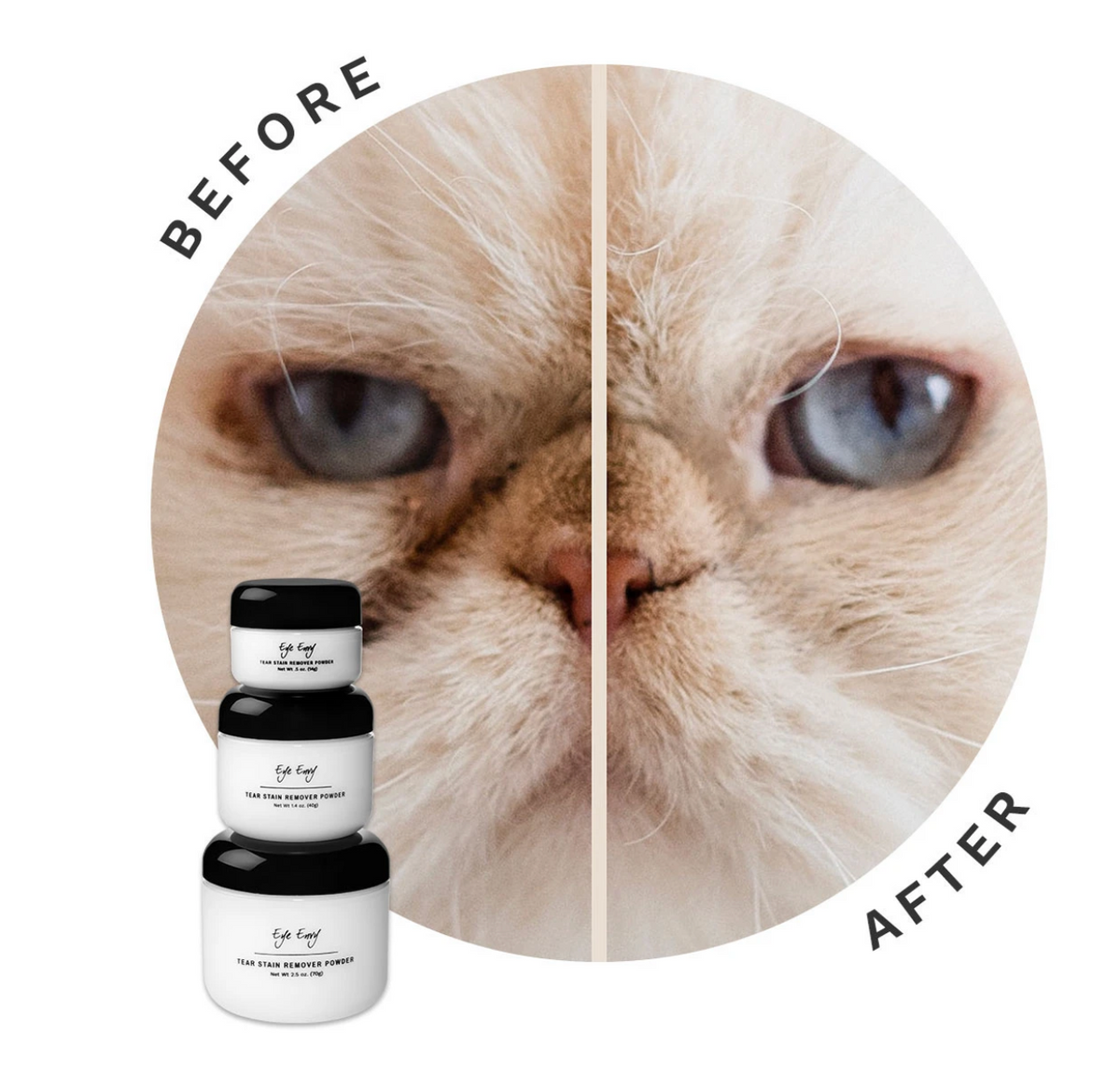 Eye envy TEAR STAIN REMOVER POWDER FOR DOGS & CATS (2oz)