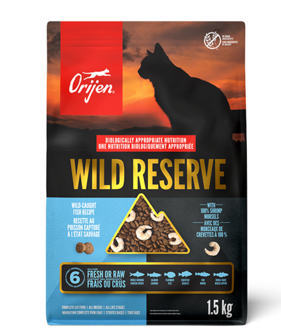 ORIJEN Cat Wild Reserve Fish + Shrimp