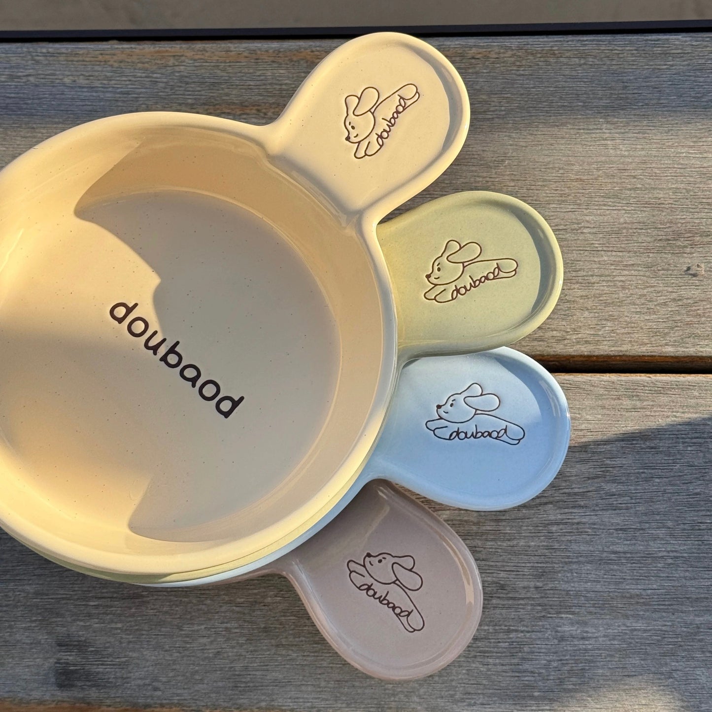 doubaod Handle Pet Bowl
