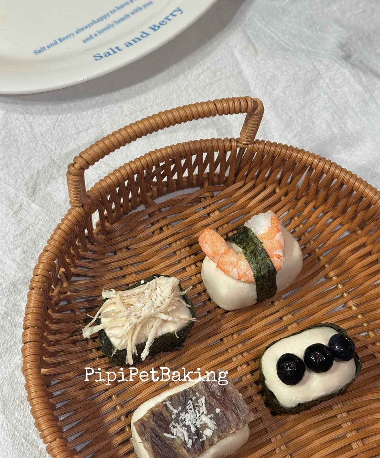 pipi pet baking sushi