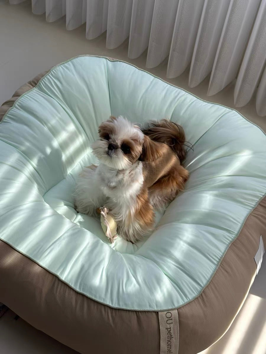 Oupet home Ice Silk Pet Bed