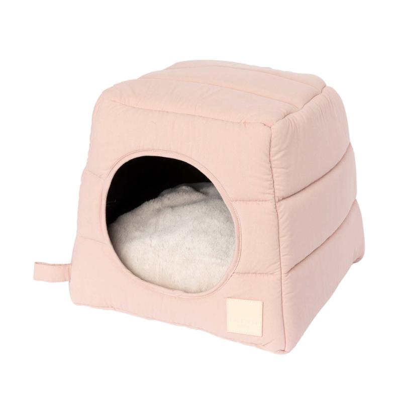 FuzzYard Life Cat Cubby – Cozy 2-in-1 Cat Cave & Pet Bed
