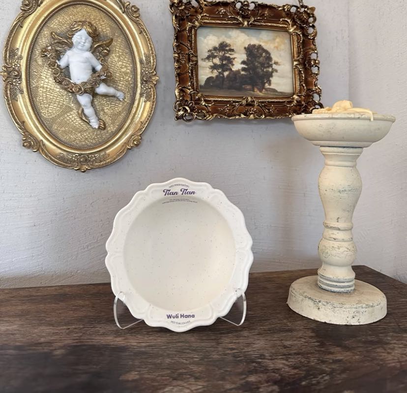 Wulihana Tiantian cat bowl