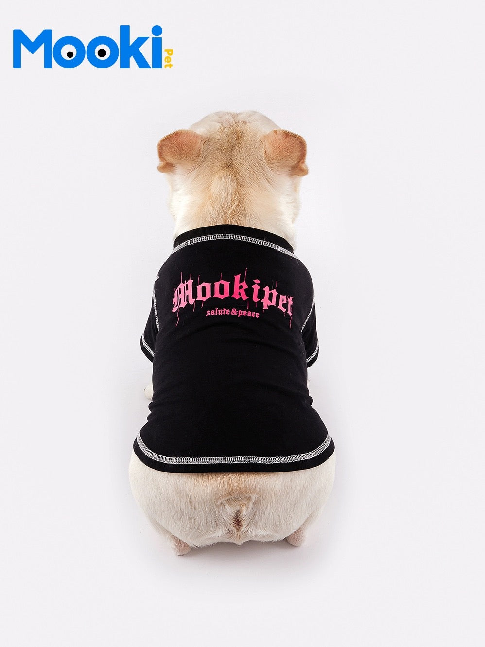 MOOKIPET Chic Black Pink T-Shirt