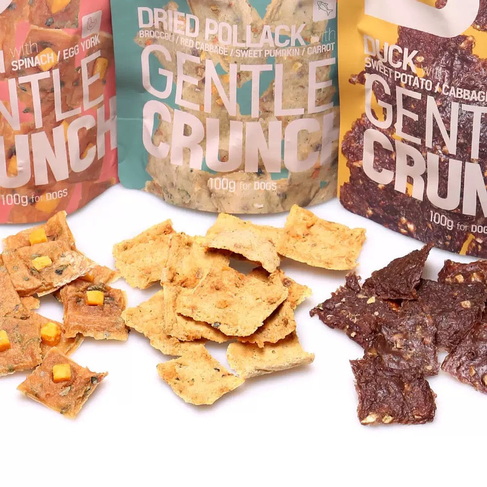 Gentle crunch dog chips