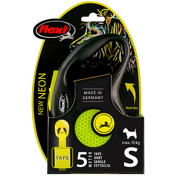 Flexi Neon Tape Yellow Small 5M