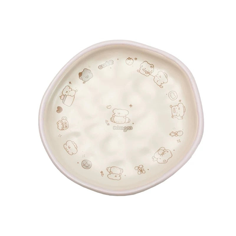 NianGao Ceramic Pet Plate
