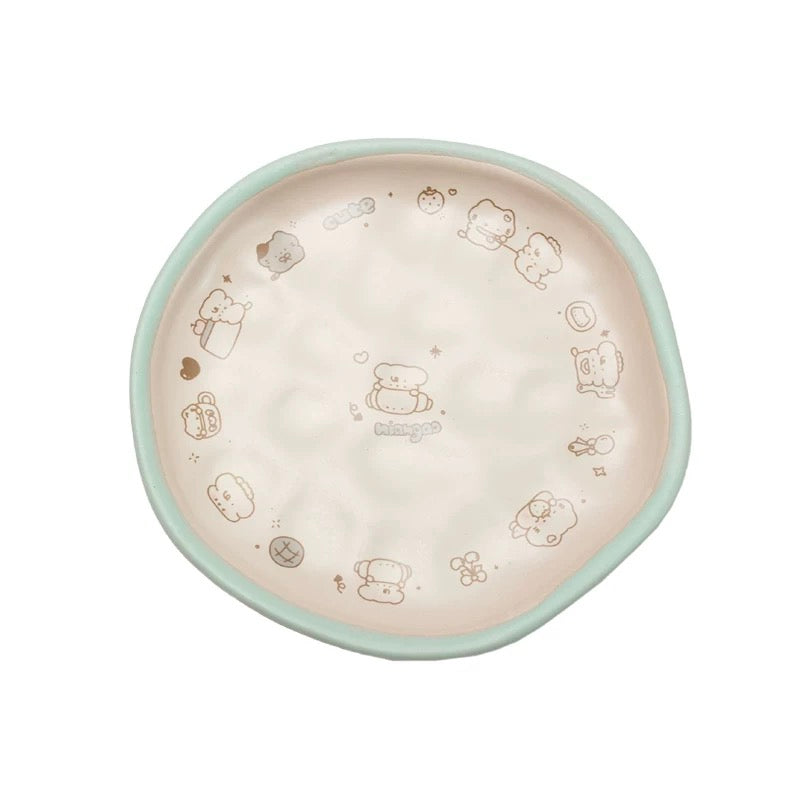 NianGao Ceramic Pet Plate