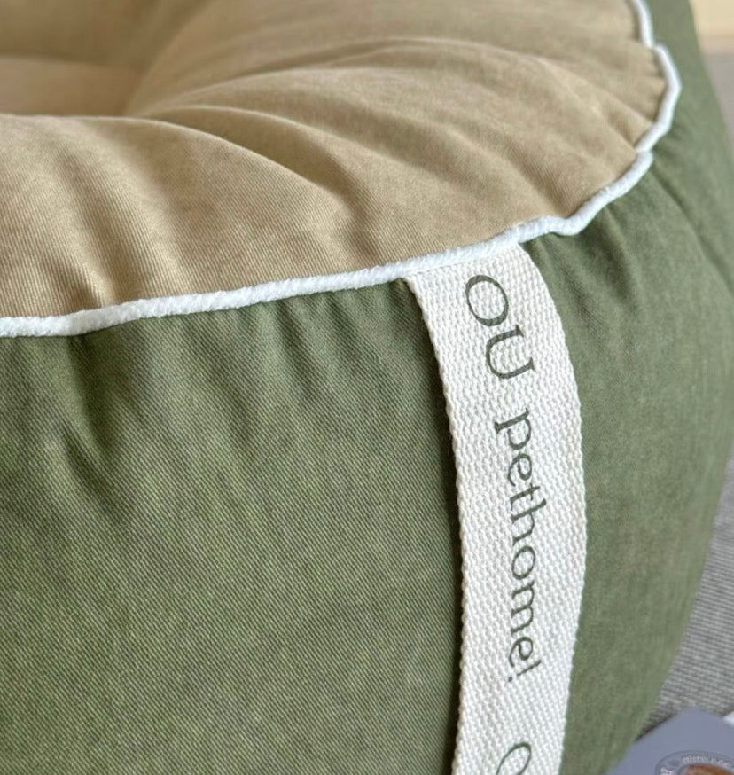 Ou Pet Green Pet Bed