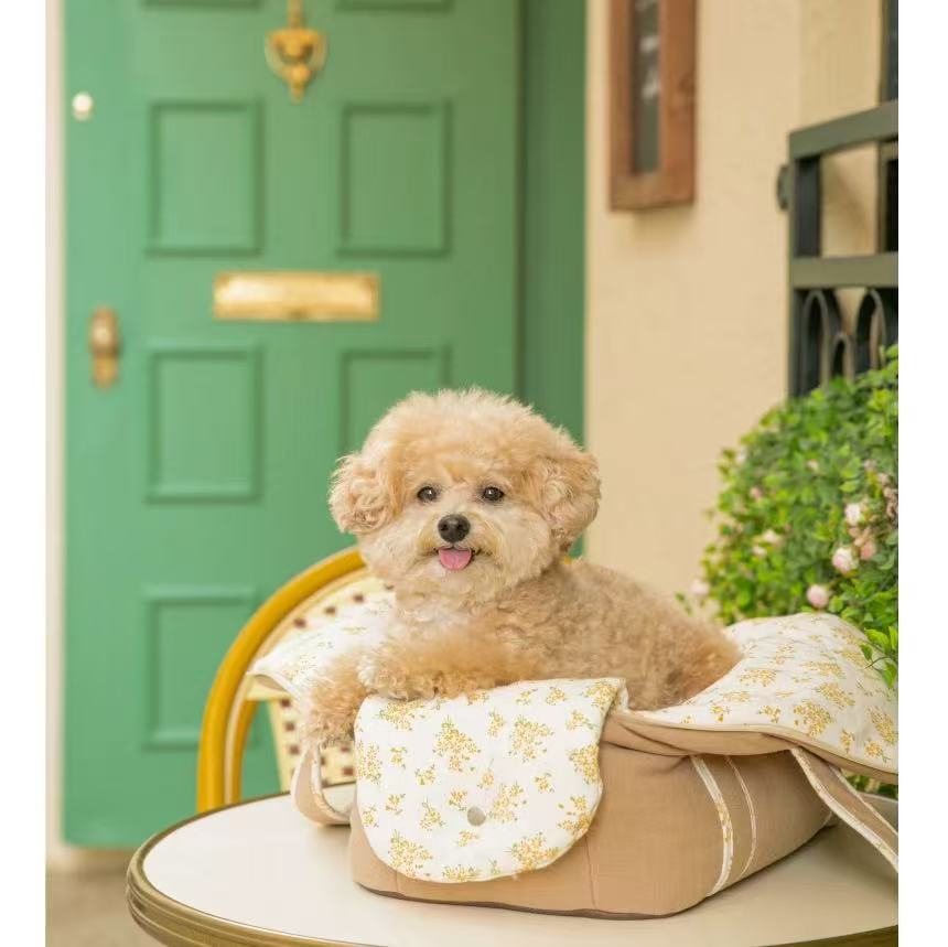 Mummur Pet Carrier brown floral