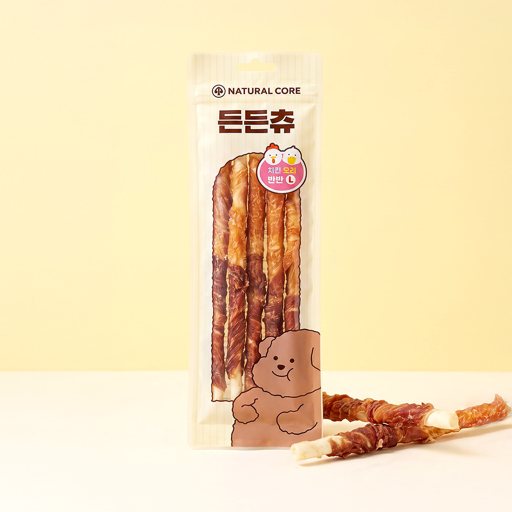 Natural Core Chicken &amp; Duck Rawhide Chews
