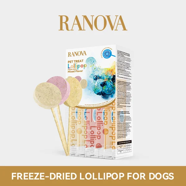 Ranova Freeze-dried Lollipops for Dogs (Mixed Flavor) 6pcs (48g)
