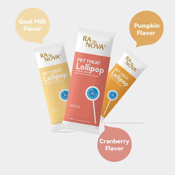 Ranova Freeze-dried Lollipops for Dogs (Mixed Flavor) 6pcs (48g)