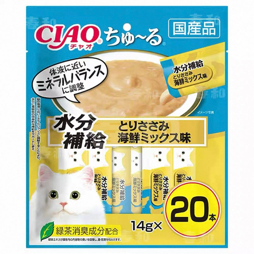 Ciao Hydration cat stick - Seafood Flavor