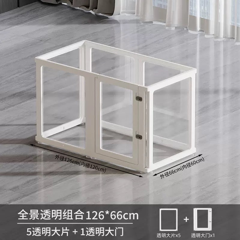 Acrylic Pet Playpen Fence