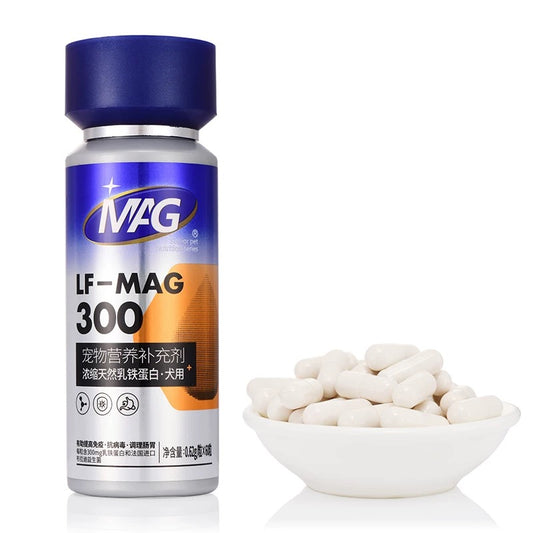 MAG LF-MAG 300 Natural Lactoferrin Supplement for Dogs