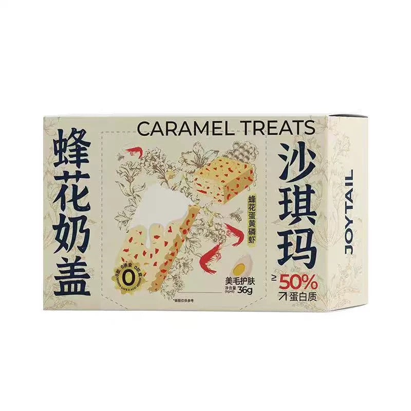JOYTAIL Honey Blossom Protein Sachima Treats
