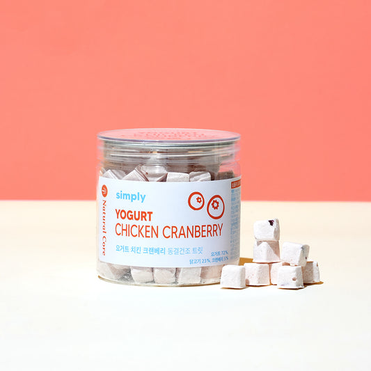 Natural Core Simply Yogurt Chicken Cranberry Freeze-Dried Treats
