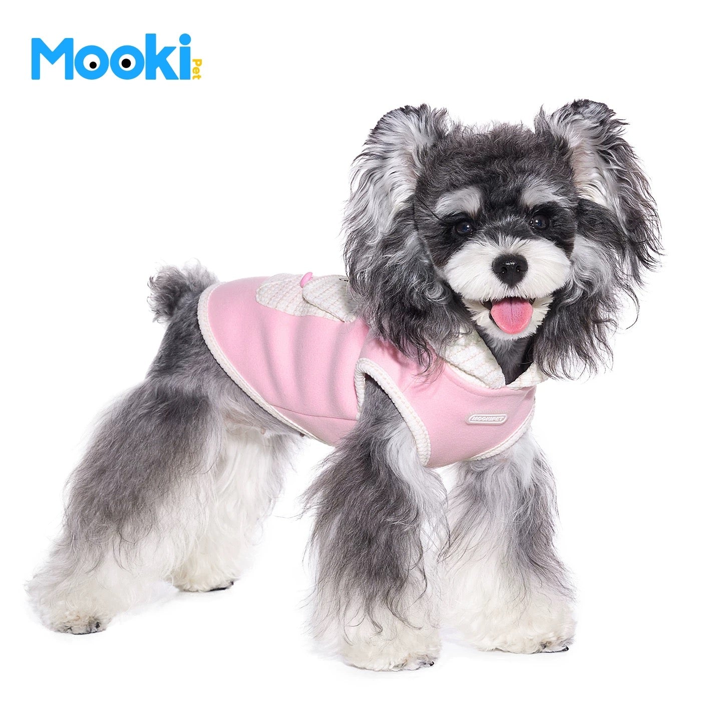 MOOKI PET Pink Hooded Vest