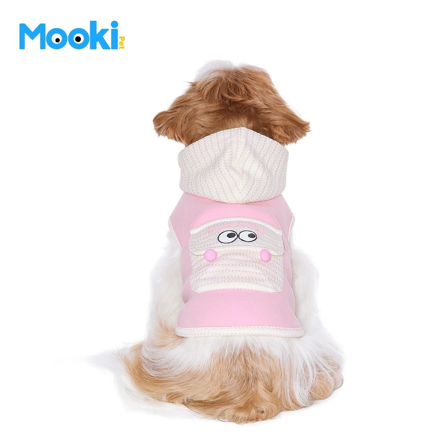 MOOKI PET Pink Hooded Vest