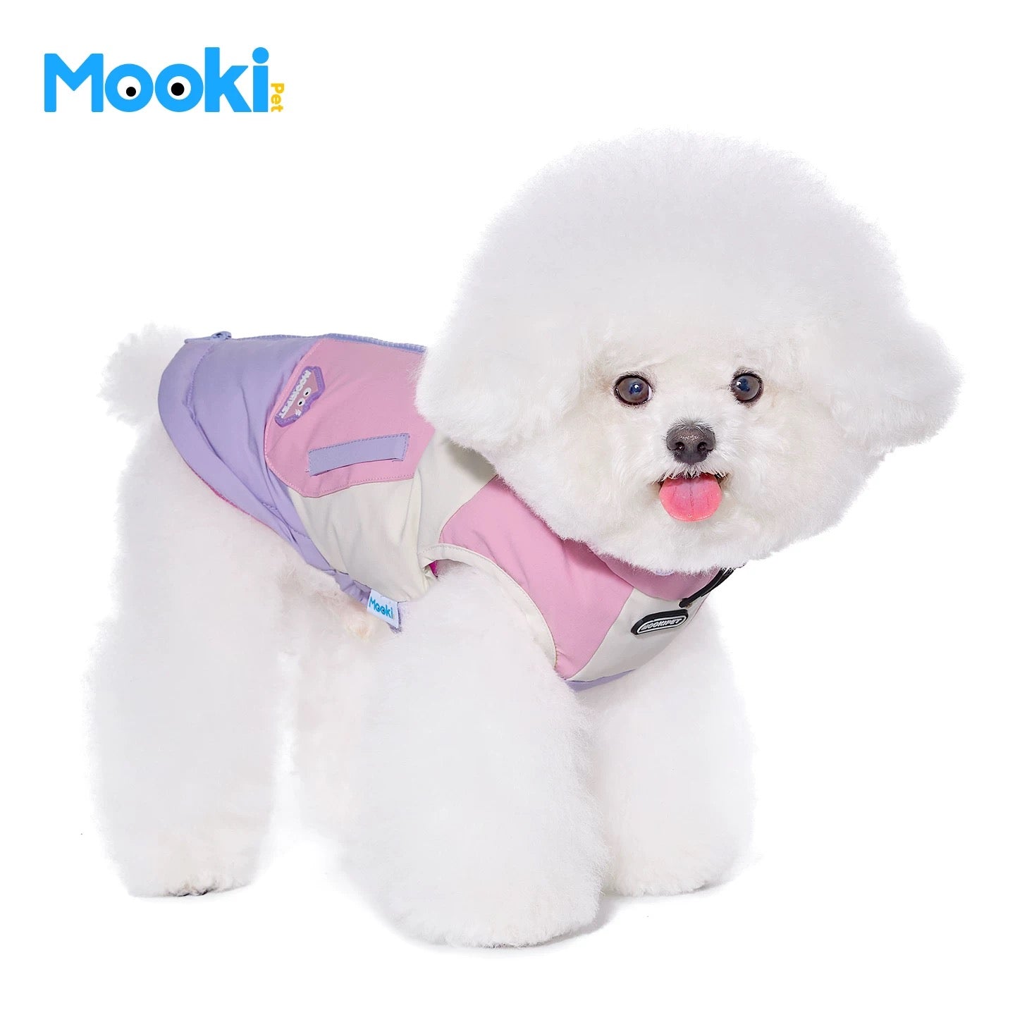 MOOKIPET Color-Block Puffer Vest