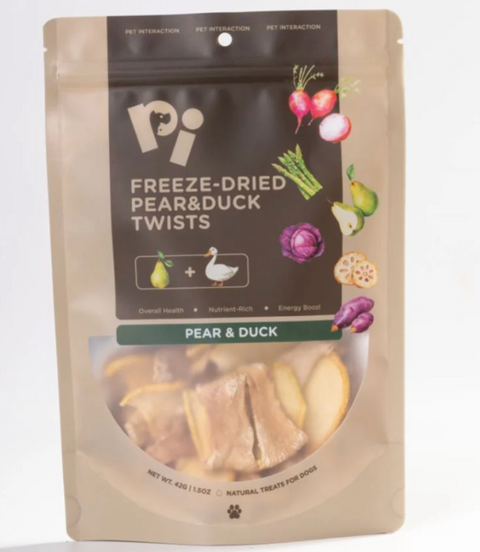 PI Freeze-Dried Pears&Druck Twists 42g