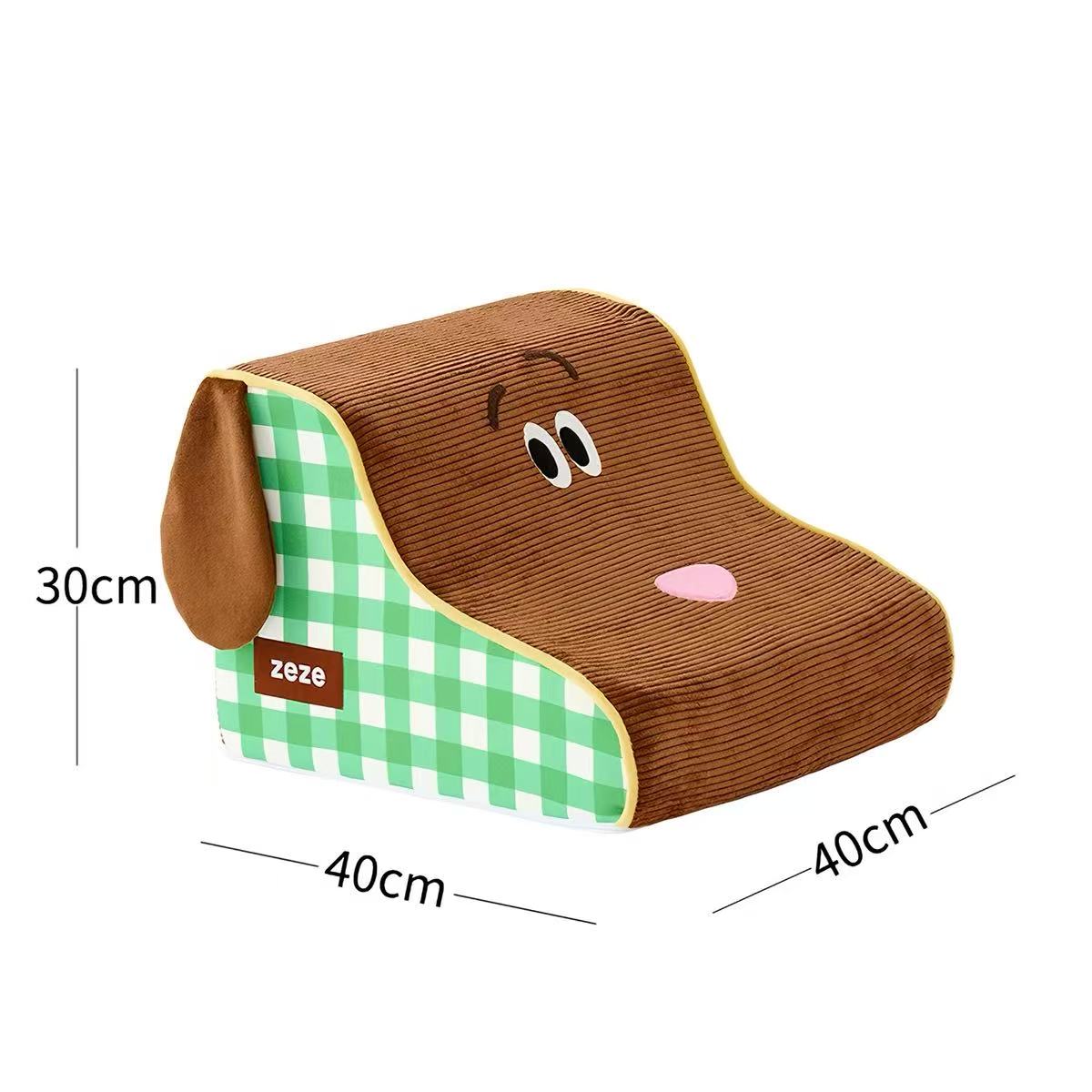 ZEZE Pet Stairs for Small Dogs & Cats – 40cm