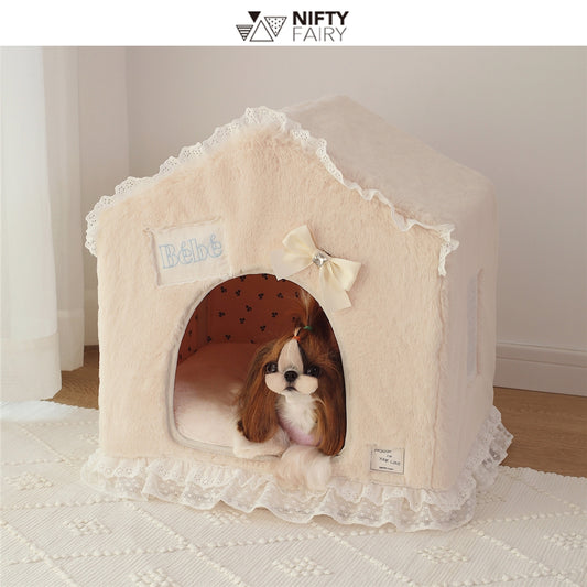Nifty Fairy Bébé Lace Princess Plush Pet House