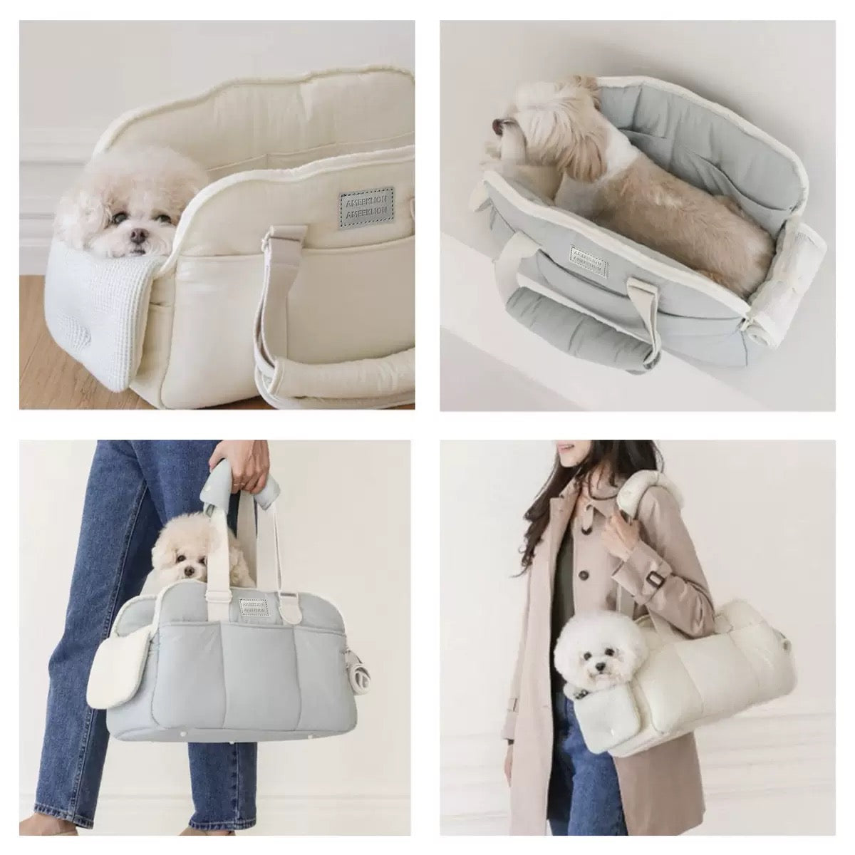 MP Padded Mesh Pet Carrier Tote Bag