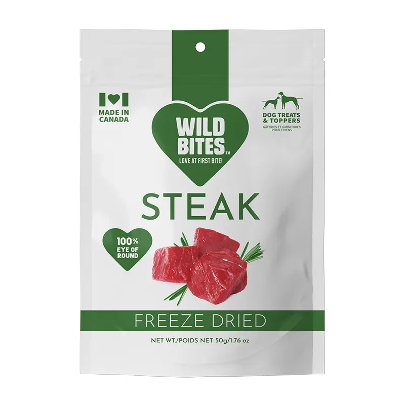 wildbites FREEZE DRIED STEAK