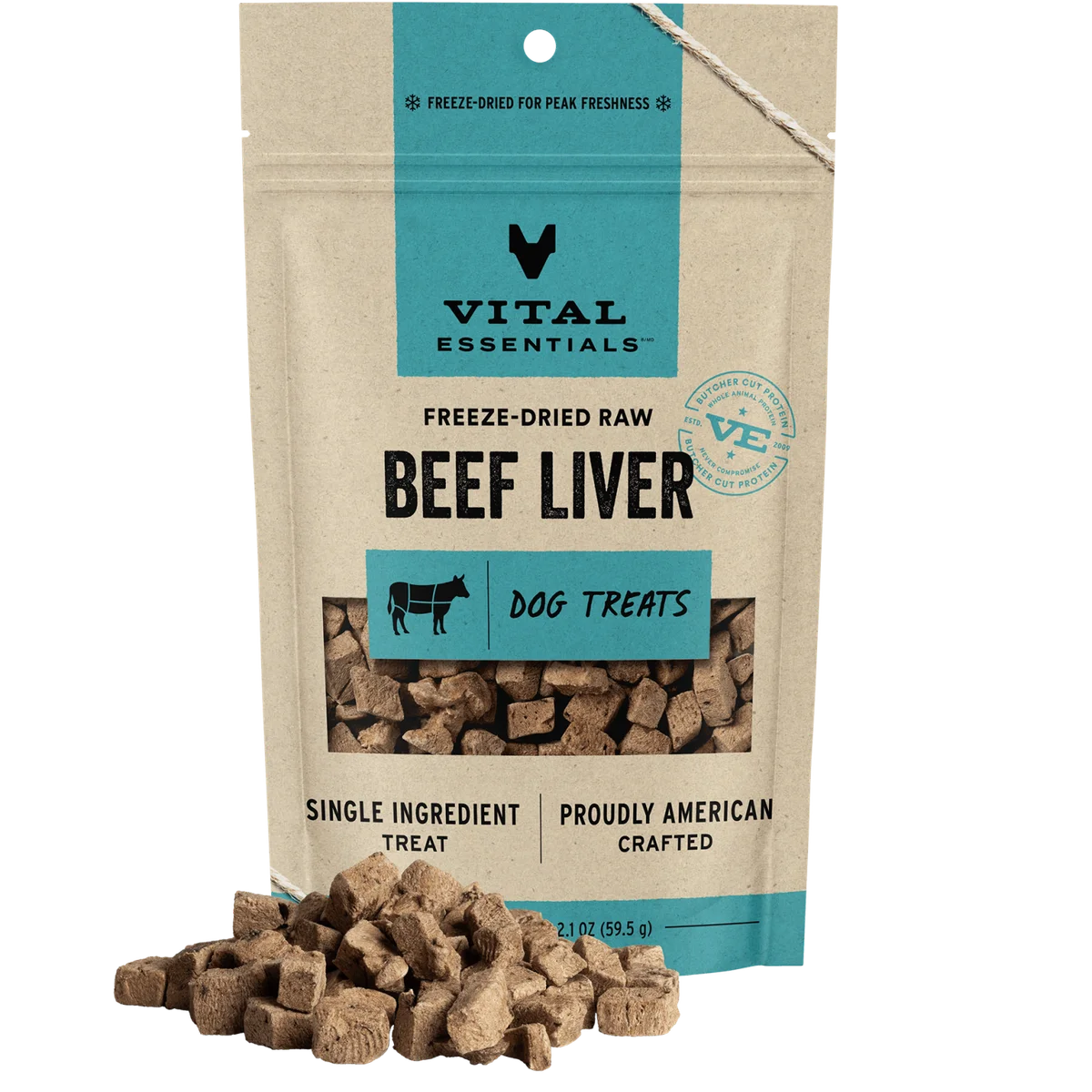 Vital Essentials FREEZE-DRIED RAW PROTEIN BEEF LIVER