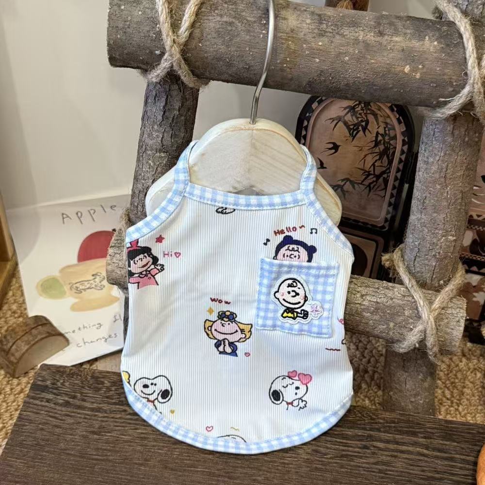 Snoopy Summer Pet Tank Top-012
