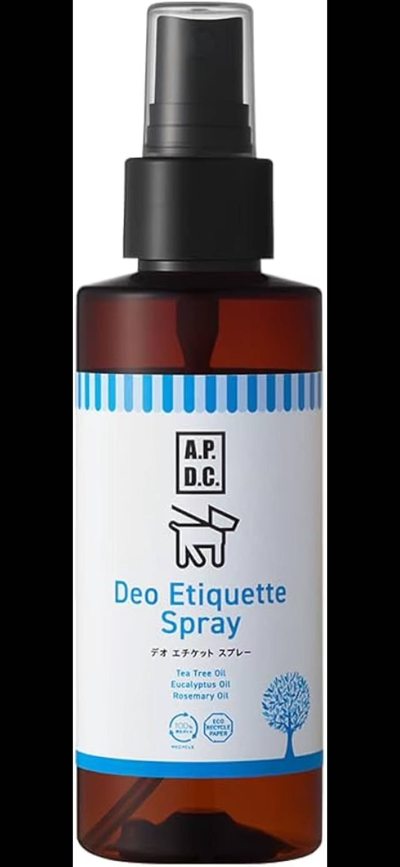 APDC Deo Etiquette Spray for Dogs – Herbal Fresh Scent (125ml)