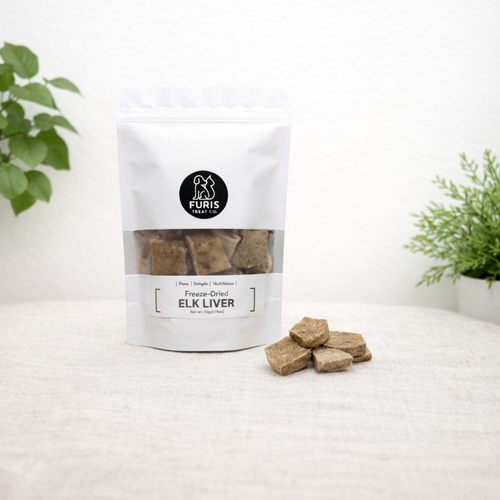 Furis Treat Co. Freeze-Dried Elk Liver — 50 g