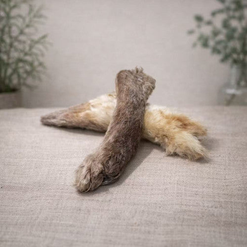 Furis Treat Co. Dehydrated Rabbit Feet — 6 pieces