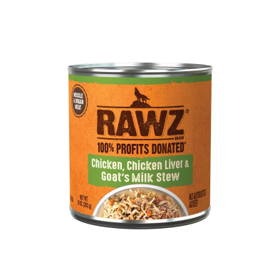 RAWZ Dog STEW Chicken, Chicken Liver & Goat Milk