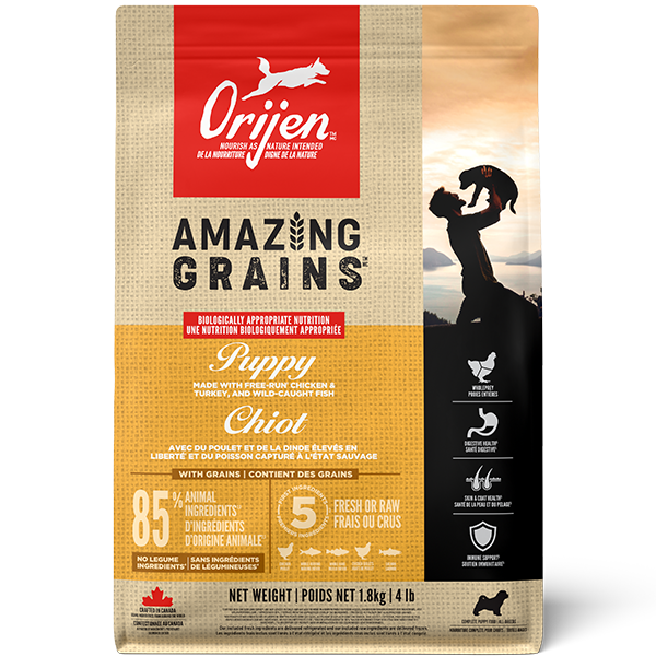 ORIJEN Dog Amazing Grains Puppy 1.8 kg