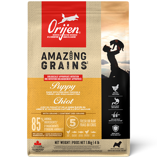 ORIJEN Dog Amazing Grains Puppy 1.8 kg
