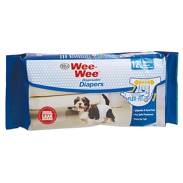 Four Paws Wee-Wee disposable diapers