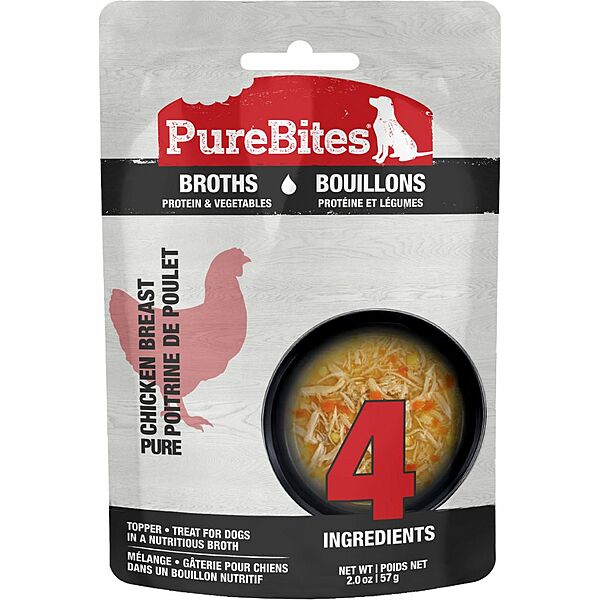 Broths - Chicken & Vegetables 18/57GM Purebites