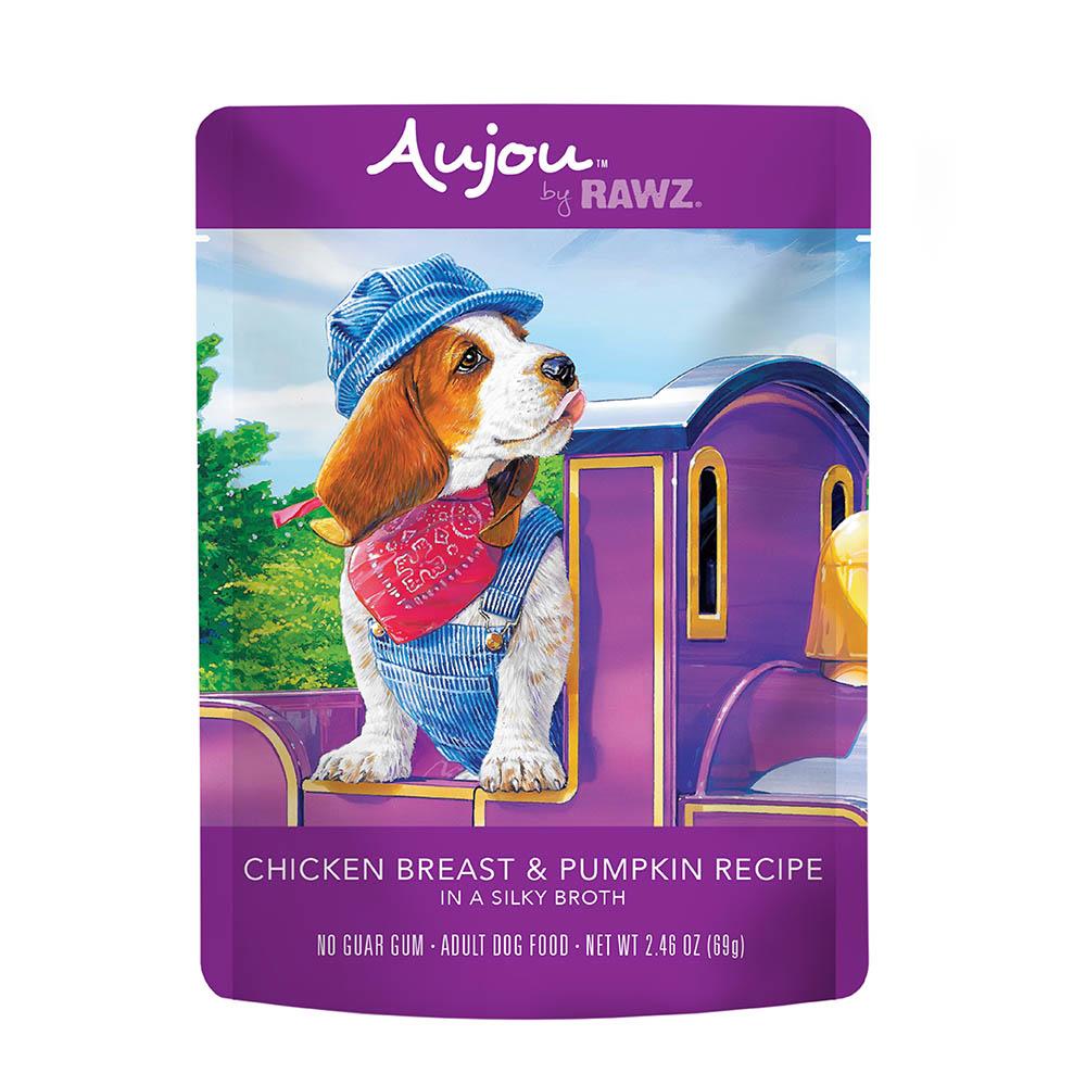 RAWZ AUJOU Dog Chicken & Pumpkin 69g pouch