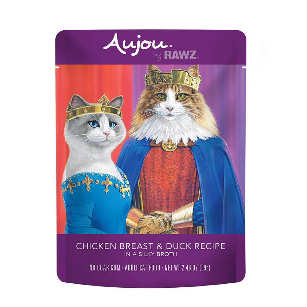 RAWZ AUJOU Cat Chicken & Duck 69g pouch