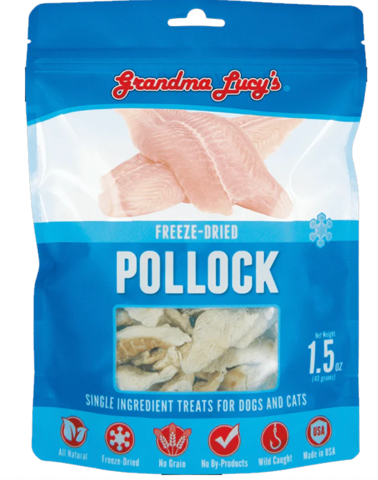 Grandma Lucy's pollock treats 1.5oz