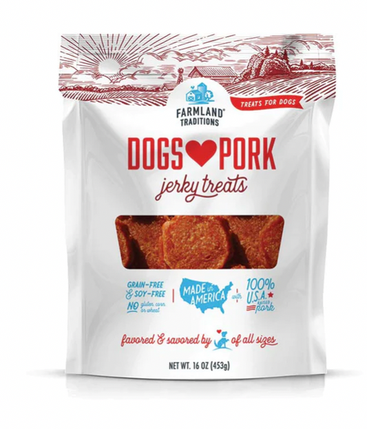 Farmland Traditions pork treats for dogs